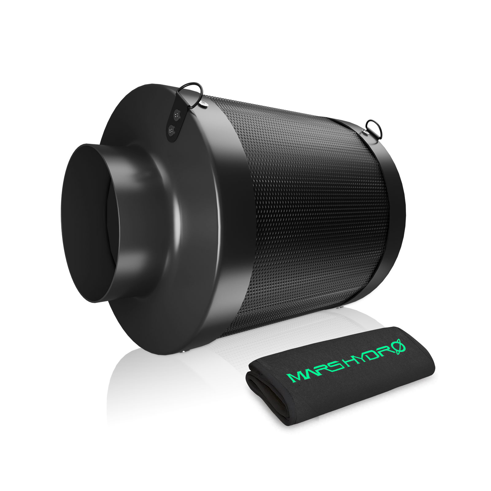 Mars Hydro 6″ (150mm) Nachfüllbarer Inline-Aktivkohlefilter Geruchskontrolle