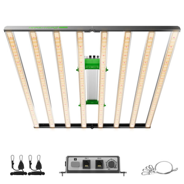 Mars Hydro Smart Dimmable FC-E 1000W LED Grow Lampe Vollspektrum Gewerblich Medizinisch CO2 Innenbereich