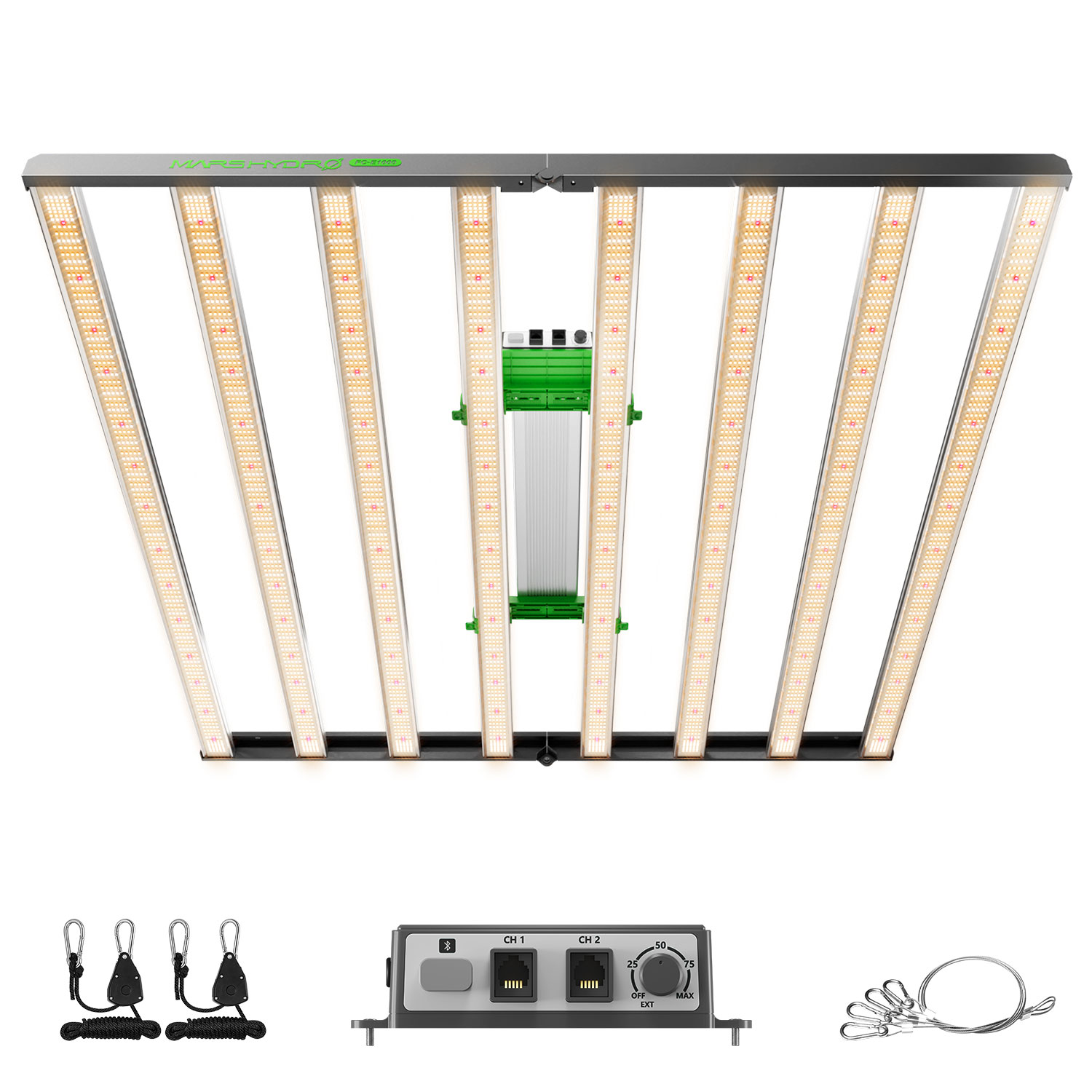 Mars Hydro Smart Dimmable FC-E 1000W LED Grow Lampe Vollspektrum Gewerblich Medizinisch CO2 Innenbereich