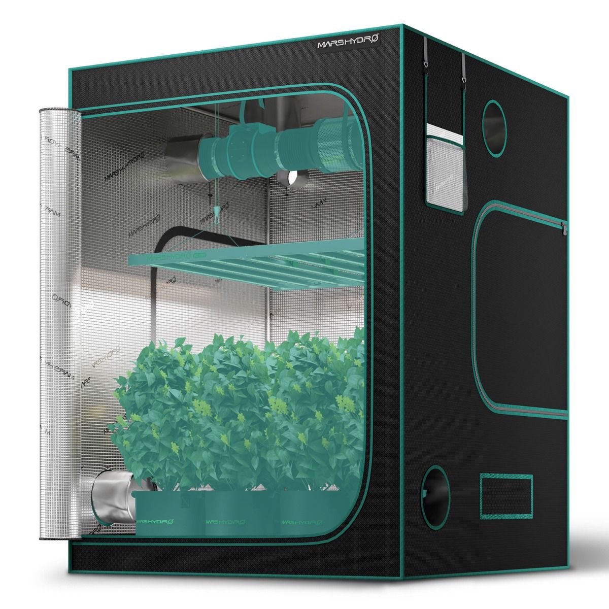 Mars Hydro 150x150x200cm Indoor Grow Tent Grow Box Growzelt